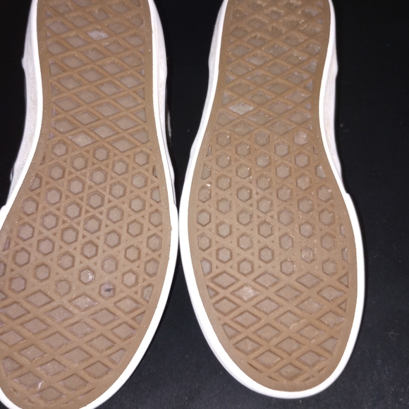 Vans 721356 Kids Hi-Top Basketball Shoes Gray Size 1.5Y - Picture 6 of 8